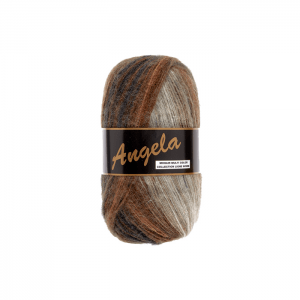 Angela multicolor gris, marron, beige, O'drey créa et ses petites pelotes
