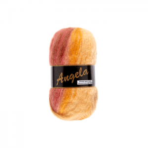 Angela multicolor marron, beige , orange, O'drey créa et ses petites pelotes