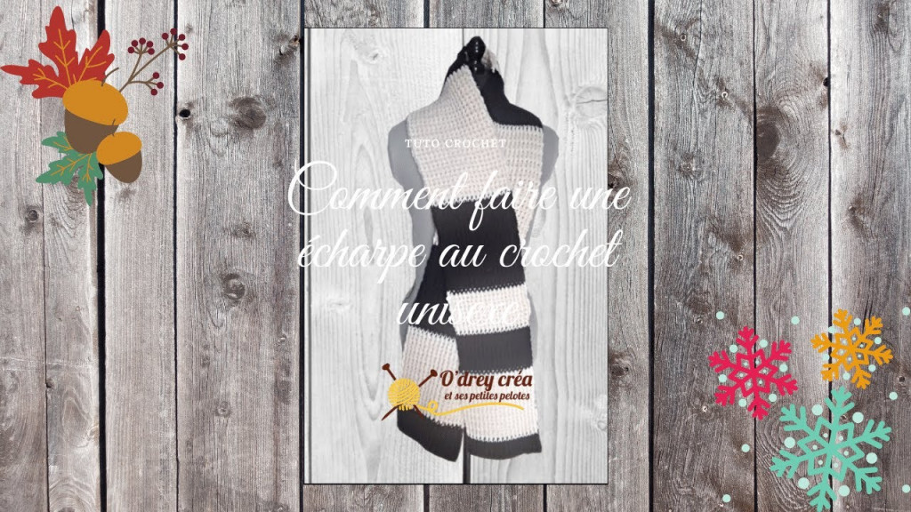 Comment Faire Une Charpe Au Crochet Unisexe 1024x576