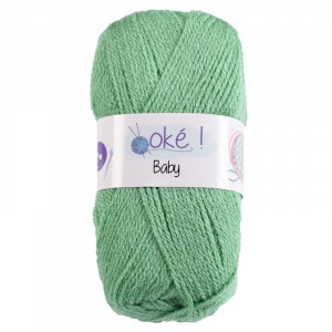 Pelote de laine Baby ok emeraude, O'drey créa et ses petites pelotes