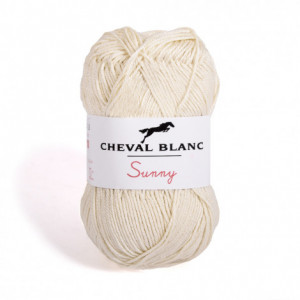 Pelote de coton SUNNY couleur FICELLE, O'drey créa et ses petites pelotes
